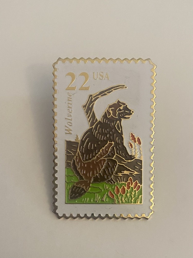 USPS Wolverine Lapel Pin P178