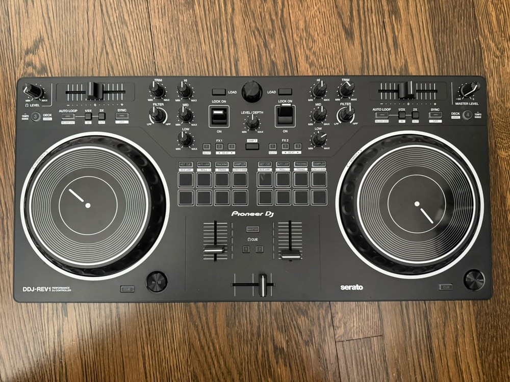 Pioneer DJ DDJ-REV1 Scratch Style 2-Channel Serato DJ Lite Controller