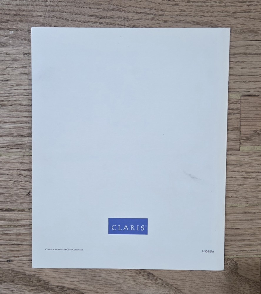 Claris CAD Quick Reference