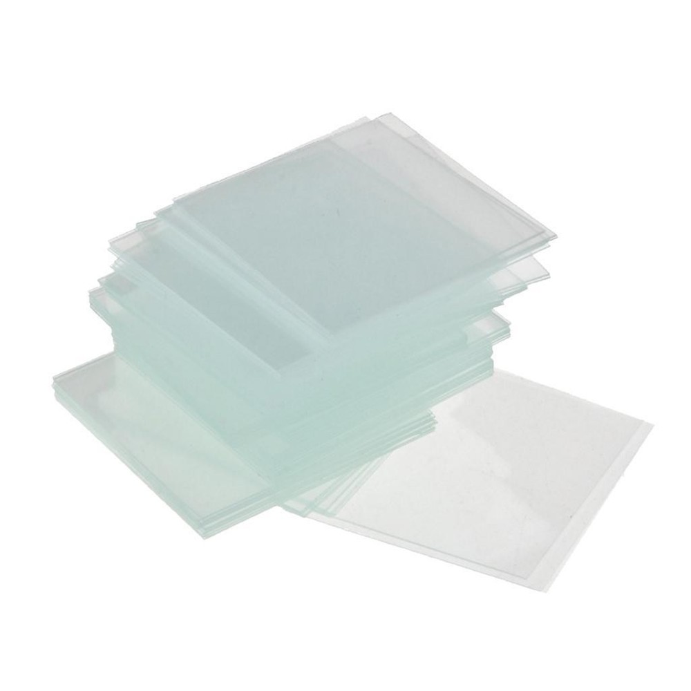 100pcs Slide Slips 20x 20mm Science
