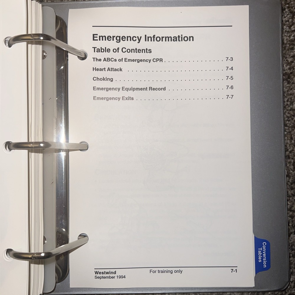 Simuflite Westwind Cockpit Reference Handbook