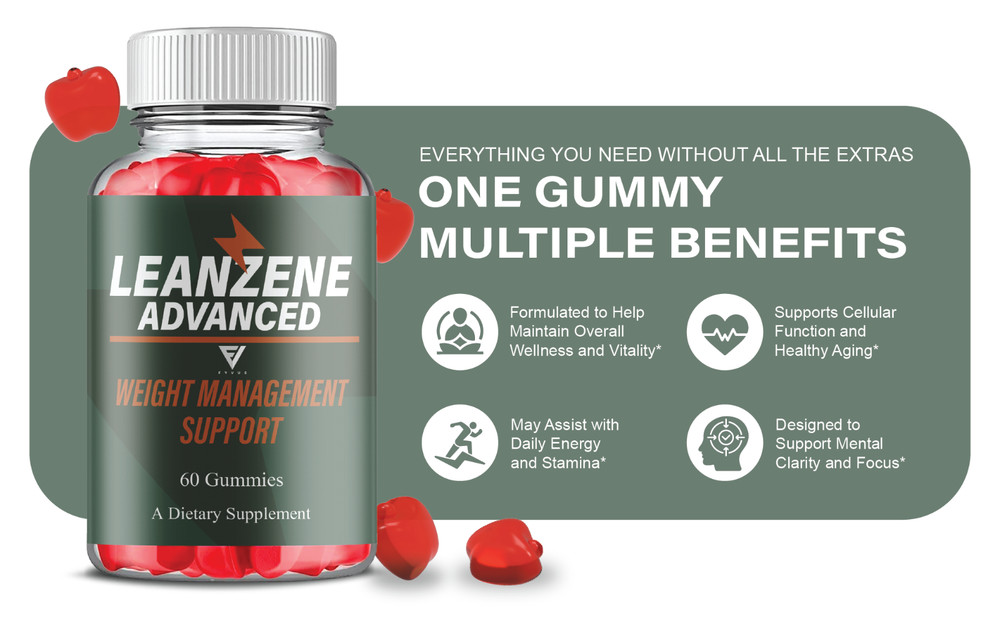 (5 Pack) Leanzene Weight Management, Leanzene Advanced Formula (300 Gummies)