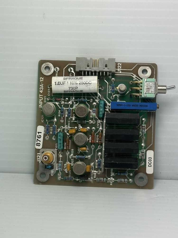 THERMO Fisher ANALYZER Flourescence Sulfer Dioxde SO2 ANALYZER Input Board 43A12