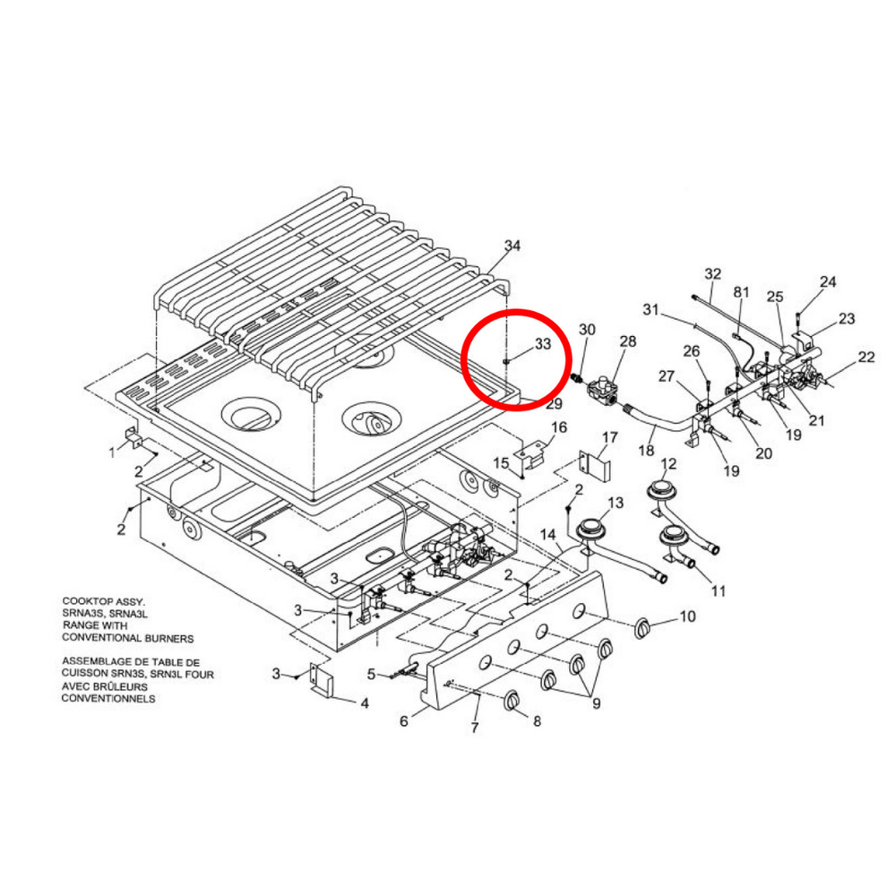 $AVE 8 Pack Stove / Range Grate Rubber Grommets - Camper Motorhome RV 071129