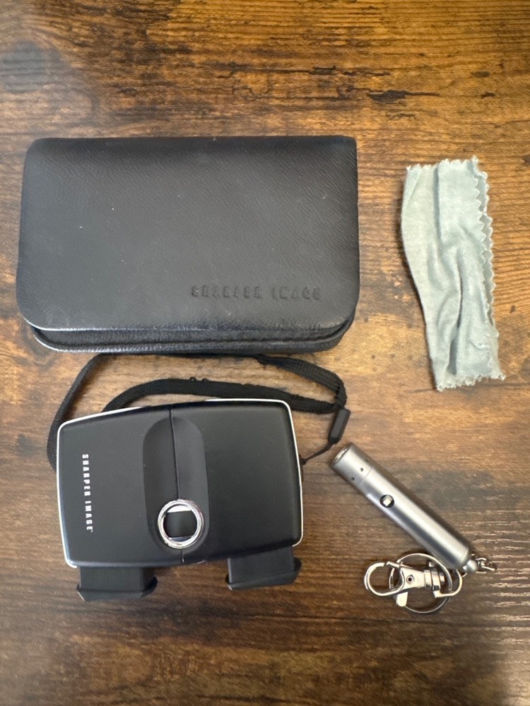 Sharper Image BX18 Sliding Pocket Binoculars set