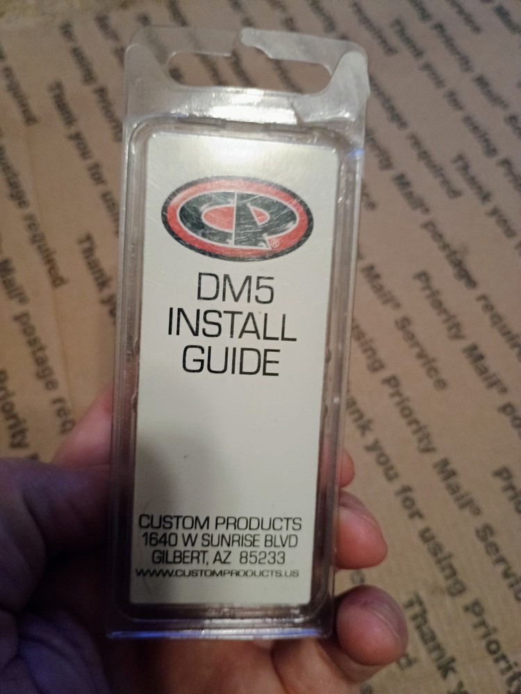 Dye Dm5/DmC CP Roller Trigger Gloss Black New Old Stock