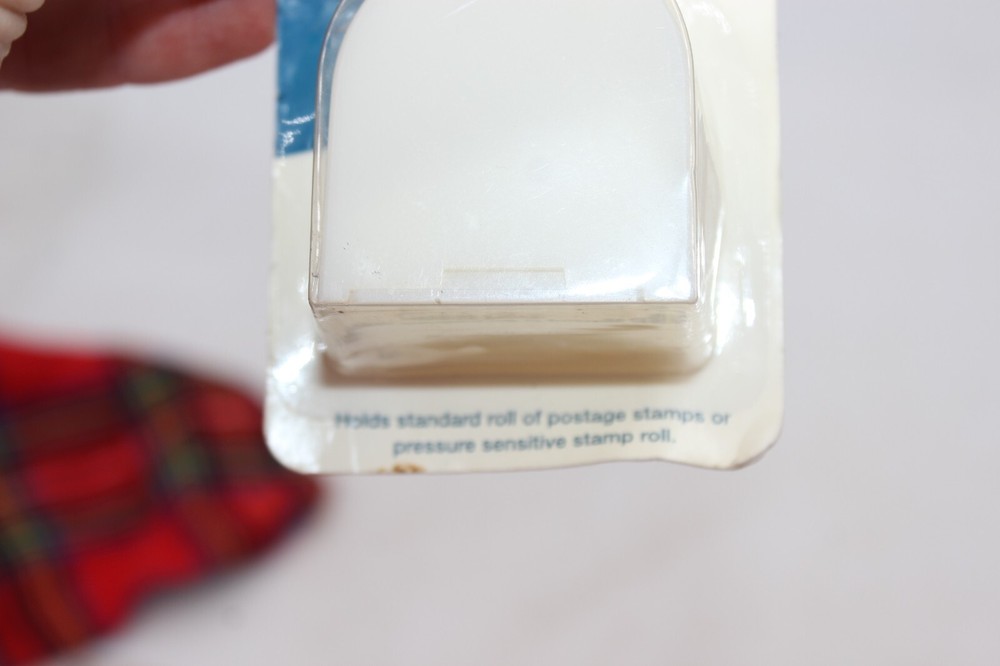 Vintage U.S. MAIL® Hinged Plastic Post Office Mailbox Stamp Dispenser NOS NEW