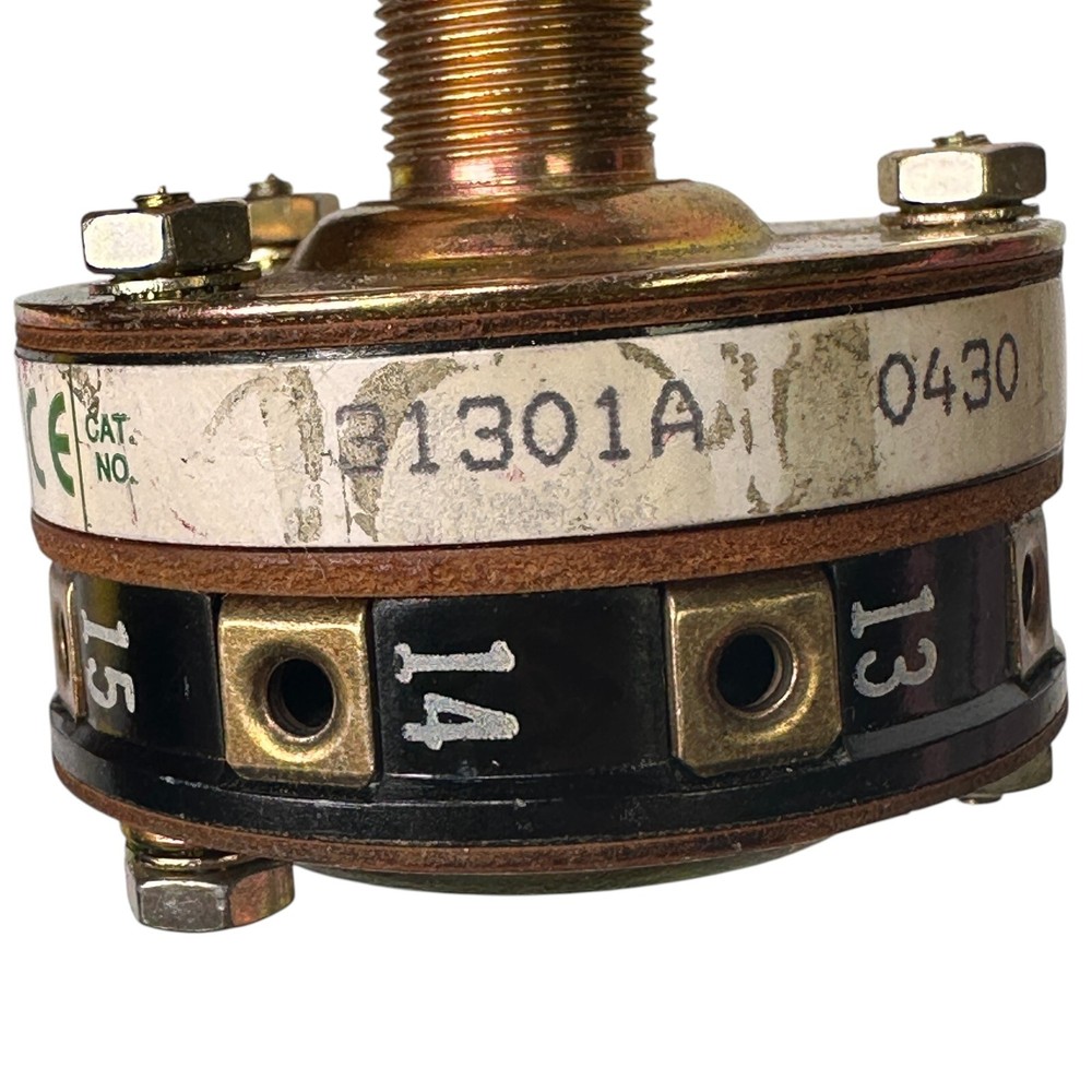 Electroswitch 31301A Rotary Switch 31A Series | 1-Hole Panel Mount Maintained