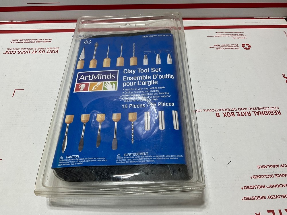 ArtMinds Clay Tool Set - 15 Pieces