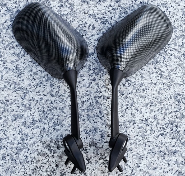 2009-2014 Yamaha YZF R1 NEW LEFT & RIGHT CARBON MIRRORS