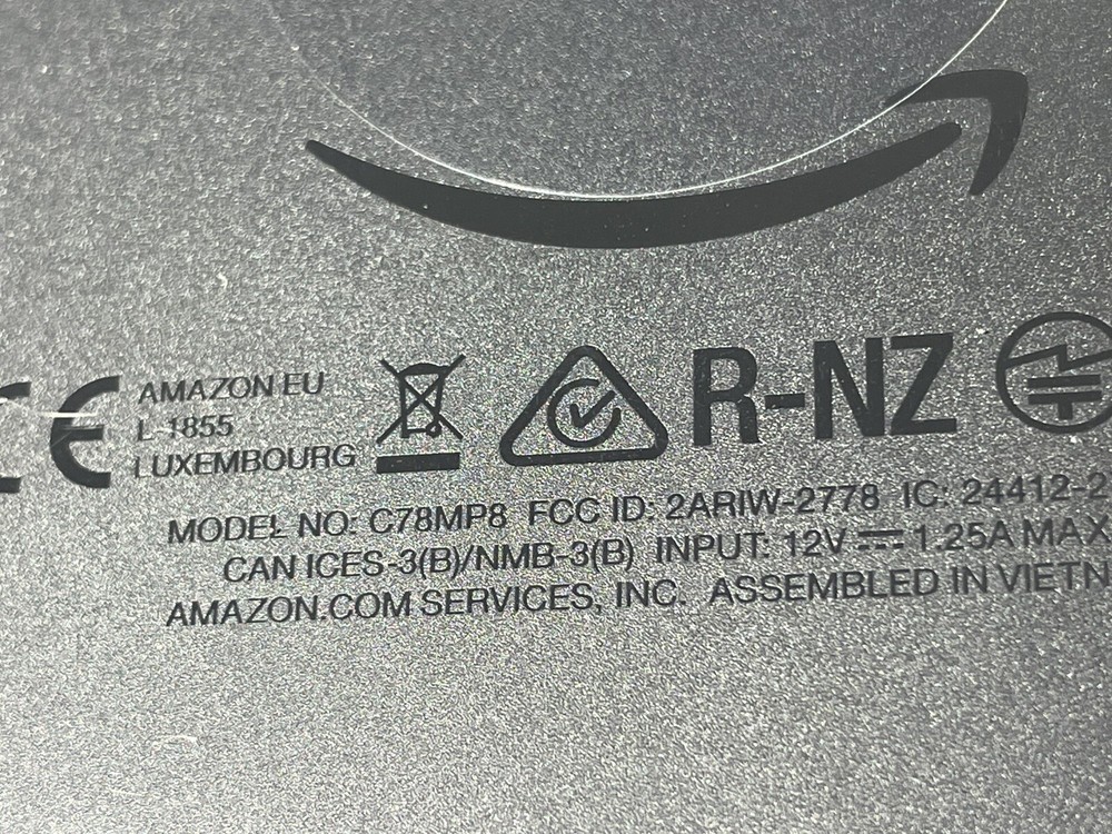 Amazon Echo Dot (3rd Generation) Smart Speaker - Charcoal NOB