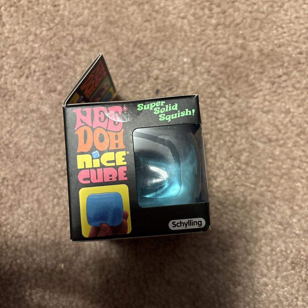 Nee Doh Nice Cube Blue