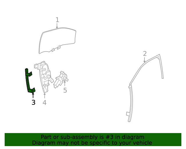 Genuine GM Rear Guide 25770734