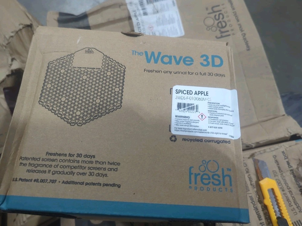 Wave 3d Spiced Apple-box Of 10