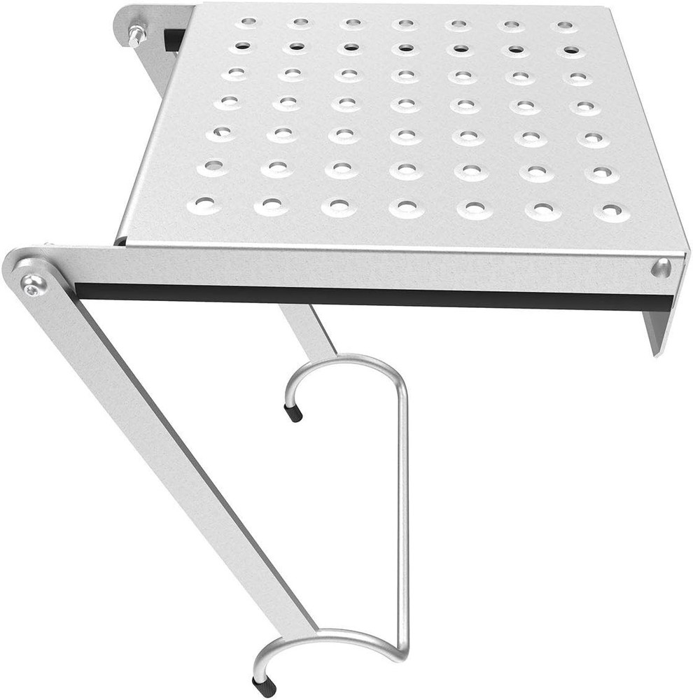 Lightweight Aluminum Work Platform for Ladders - Secure 375 lbs Capacity