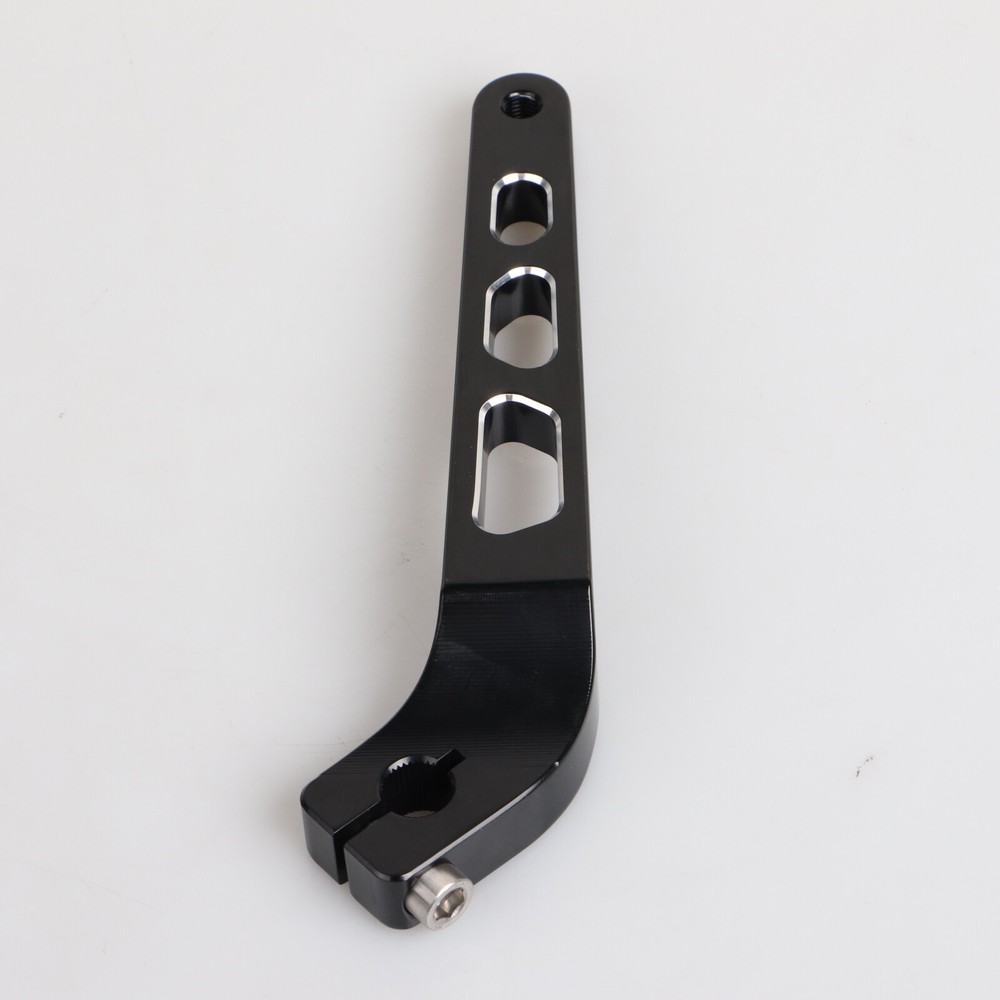 Black Cut Gear Shift Lever For Harley Softail FXSTC FLSTN FXSTD Dyna FXDWG FXDL