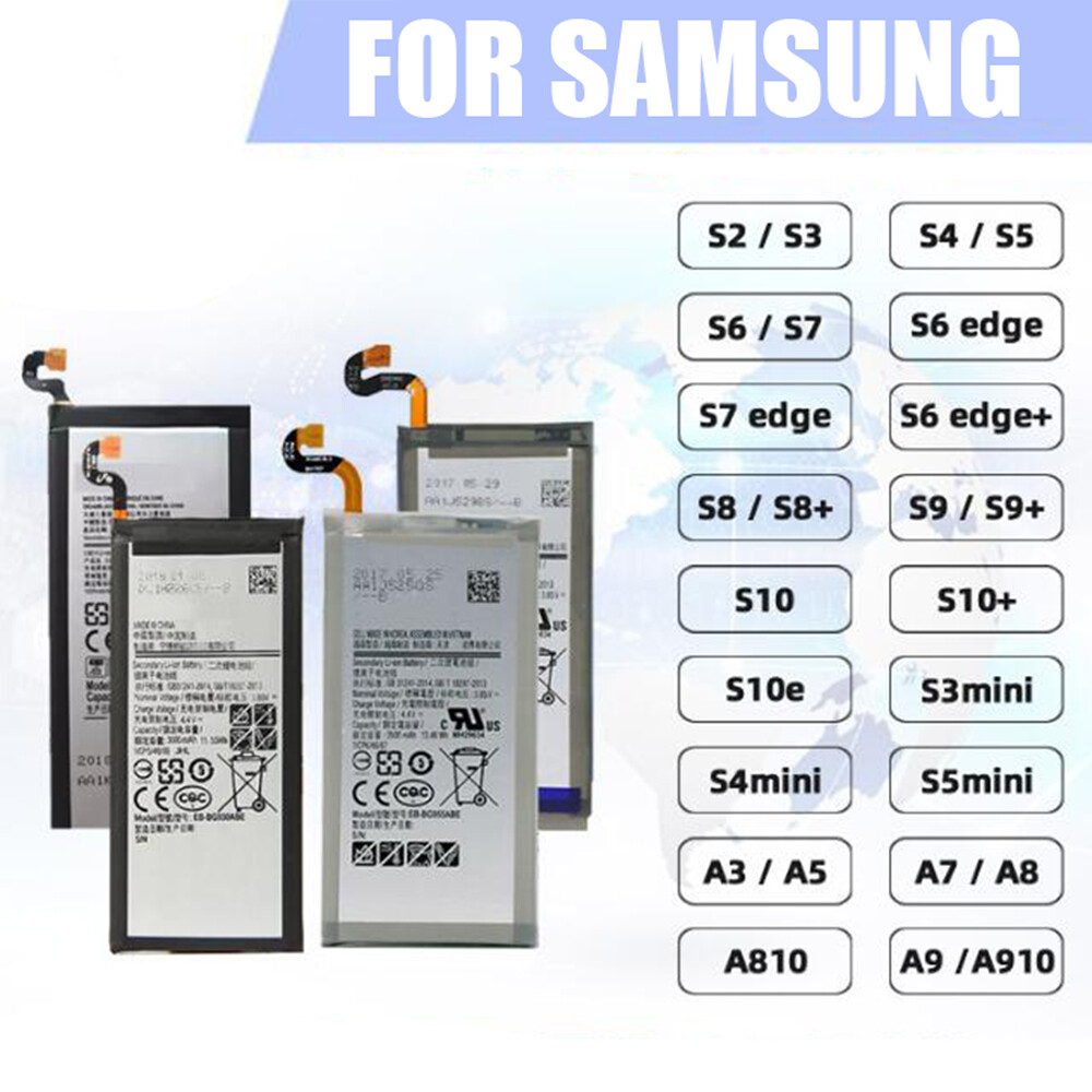 OEM Replacement Battery For Samsung Galaxy S5 S6 S6E S7 S7E S8 Plus NOTE 5 8
