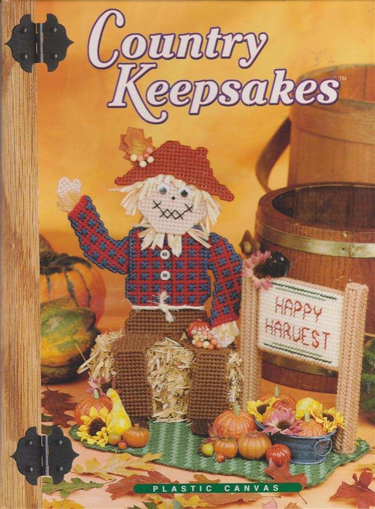 HB PLASTIC CANVAS COUNTRY KEEPSAKES MUST SEE!! GREAT PROJECTS!!!