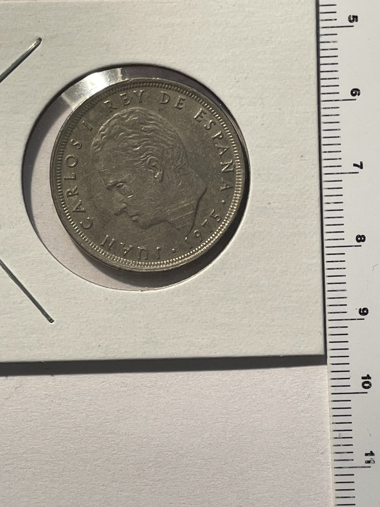 Spain 1975 25 Pesetas coin