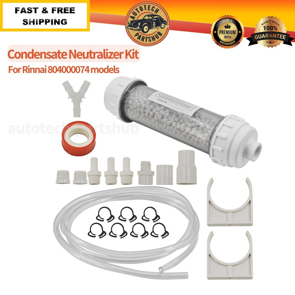 Condensate Nuetralizer Kit For Rinnai 804000074 Tankless Water Heaters