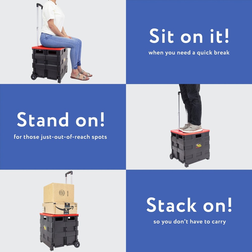 dbest products Quik Cart Red