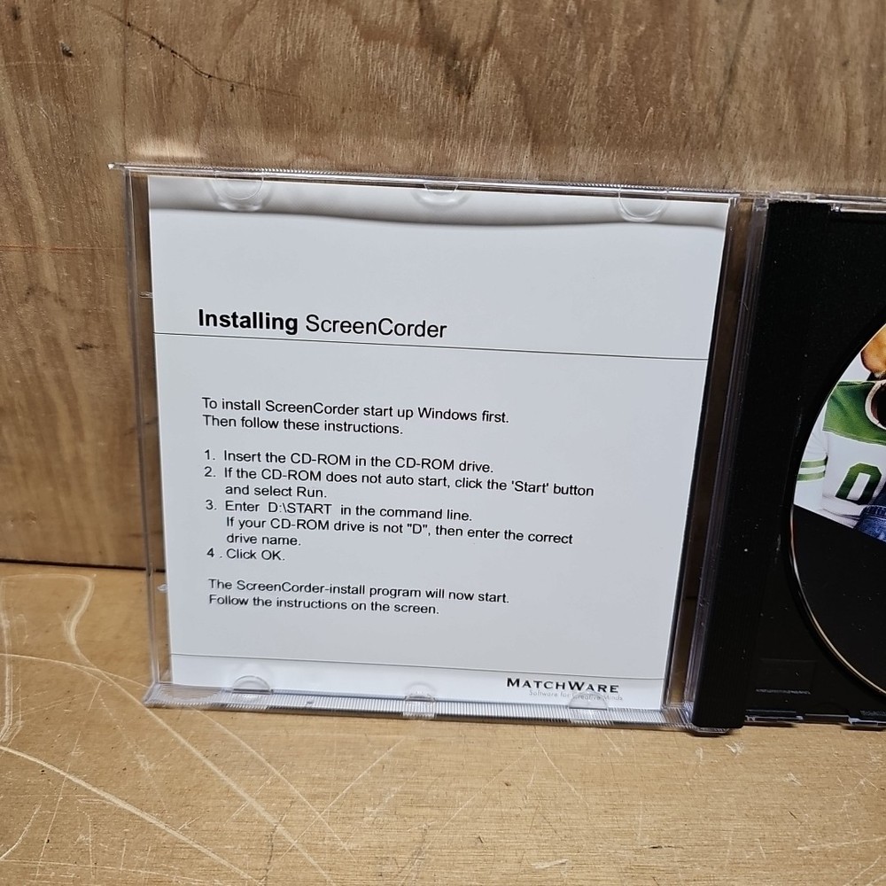 Matchware ScreenCorder 4 Desktop Recordings Web Multimedia - Preowned With Code