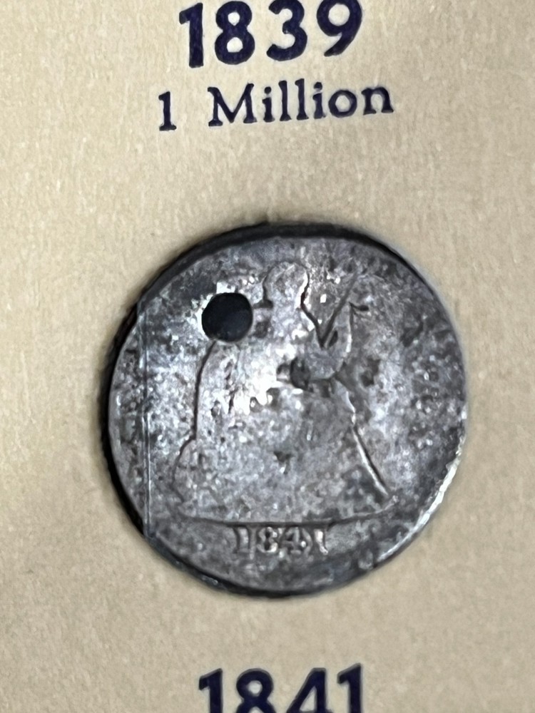 1841 Half Dime