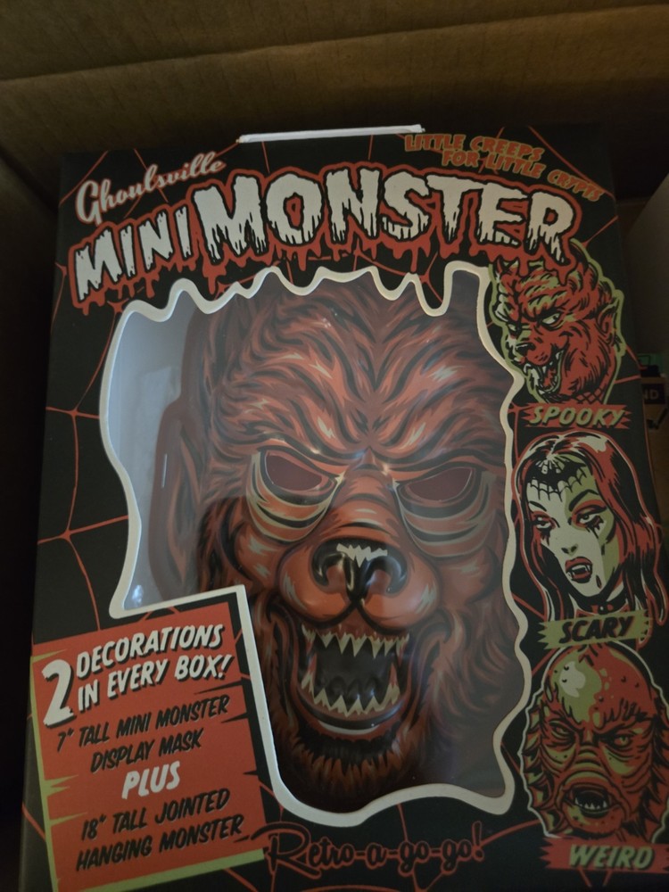 Man Wolf Mini Monster Wall Hanging