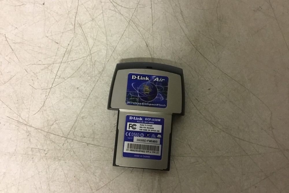 D-Link DCF-650W Wireless CompactFlash Adapter