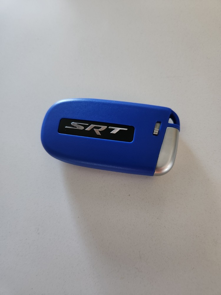 BLUE SRT KEY FOB Dodge Jeep Chrysler shell