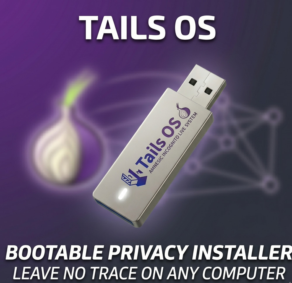 Tails OS Linux [LATEST] Bootable USB - Safe Fast Secure Anonymous Live Boot OS