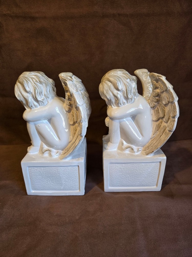 Angel Cherub Bookends