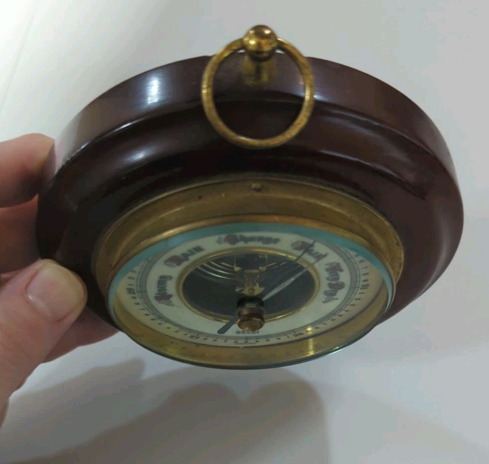 Retro Vintage Maritime Barometer