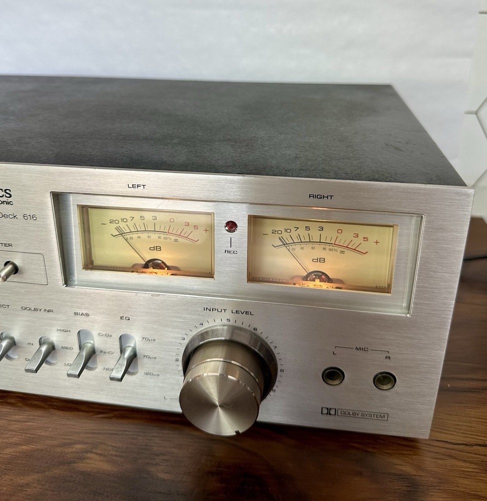 Technics 1970s RS-615US Cassette Deck | Working | Silver Face | Great Condition