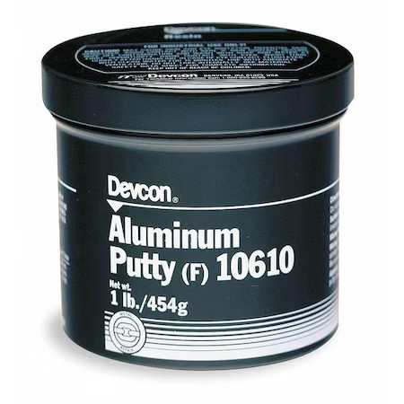Devcon 10610 Putty, 1 Lb Container Size, Can, Gray
