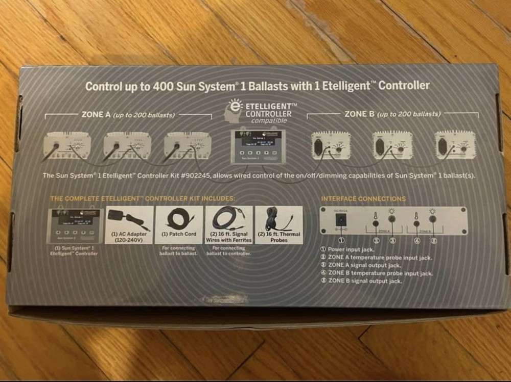 Sun System 1 Etelligent Controller Kit For Grow Lights