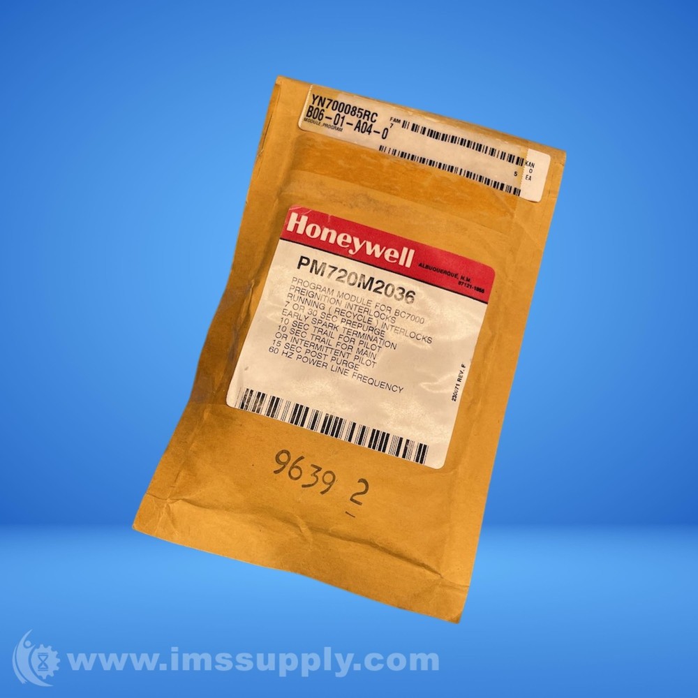 Honeywell PM720M2036 Program Module FNOB