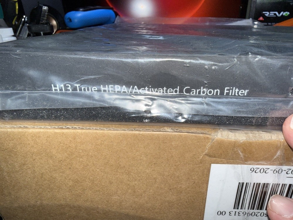 H13 true HEPA/ Activated Carbon Filter 2 Pack