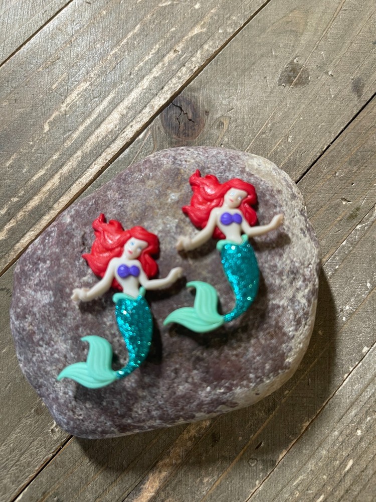 Little Mermaid Stud Earrings