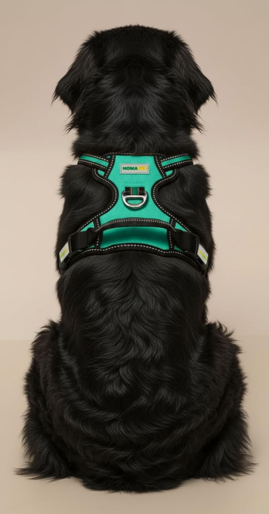 . No-Pull Dog Harness with Dual Leash Attachment Points, Soft Adjustable Padd...