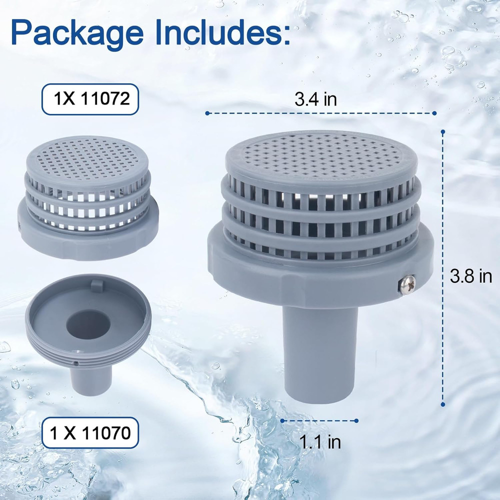 11070 11072 Pool Strainer Connector Replacement Strainer Connector