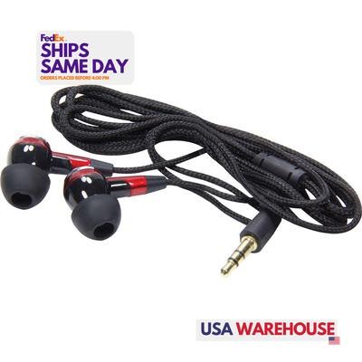 Racing Electronics RE-50, One Red Plastic Ear Buds W/Extra Tip Econ Performance