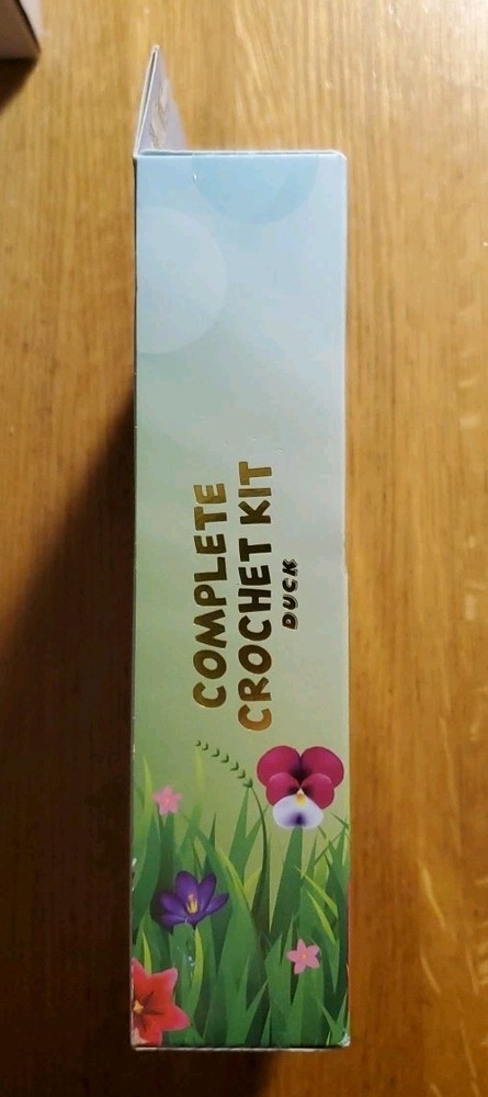 Needle Creations Complete Crochet Kit DIY Easter Duck Intermediate Skill Level