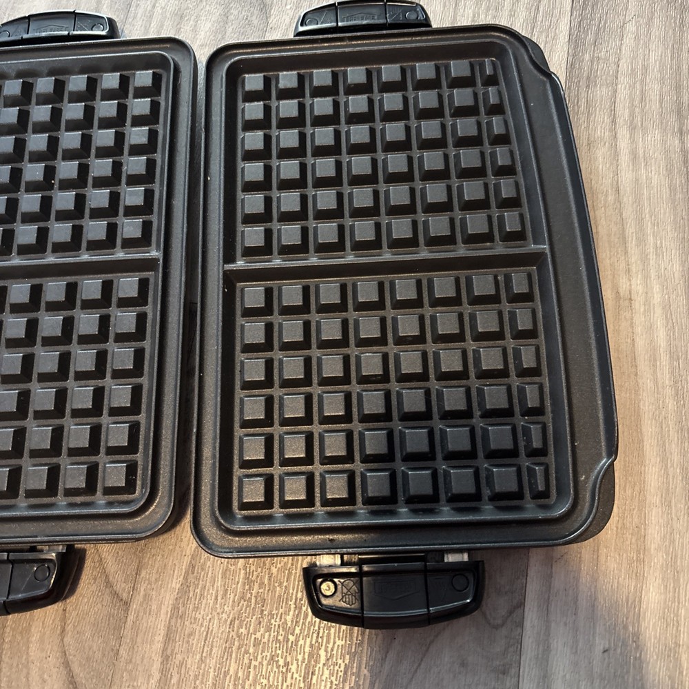 George Foreman evolve Waffle plates