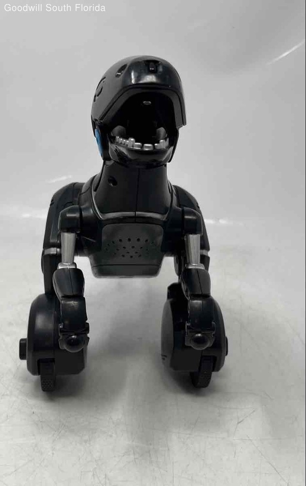 WowWee MiPosaur Model 0908 Black Interactive Electronic Dinosaur Toy Not Tested