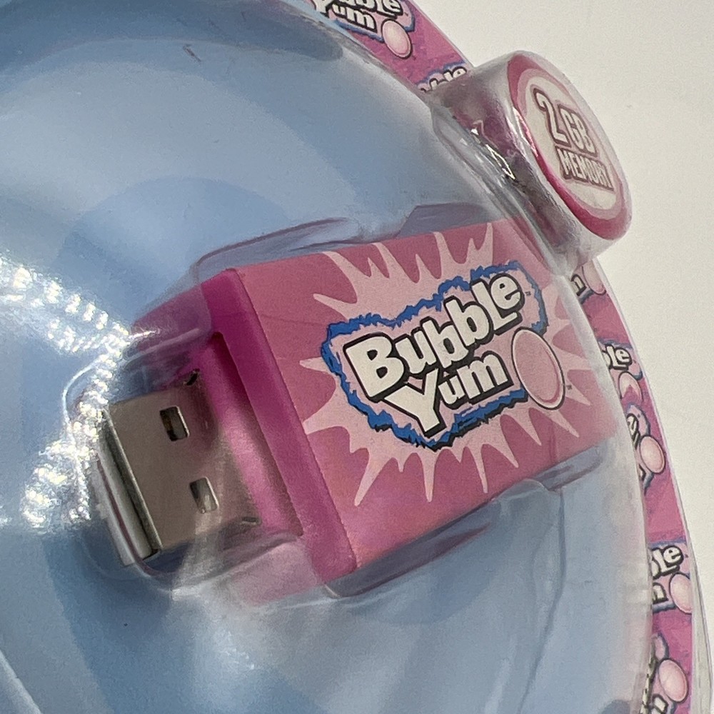 Hershey Bubble Yum Drive Flash USB 2GB Memory 2009