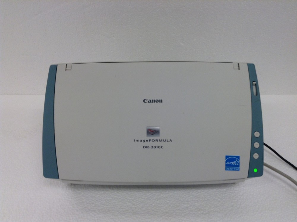 Canon imageFORMULA DR-2010C USB Document Scanner w/ ADF 450 Scan Count WORKING