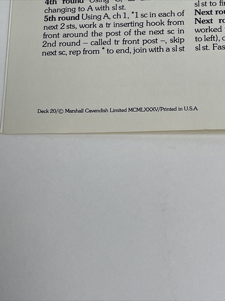 Marshall Cavendish Father & Son Slippers Crochet Pattern