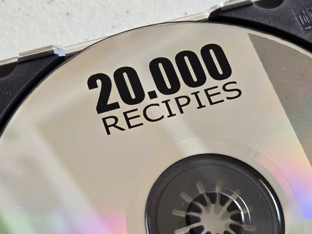 20,000 Recipes (Vintage PC CD-ROM, 1998)