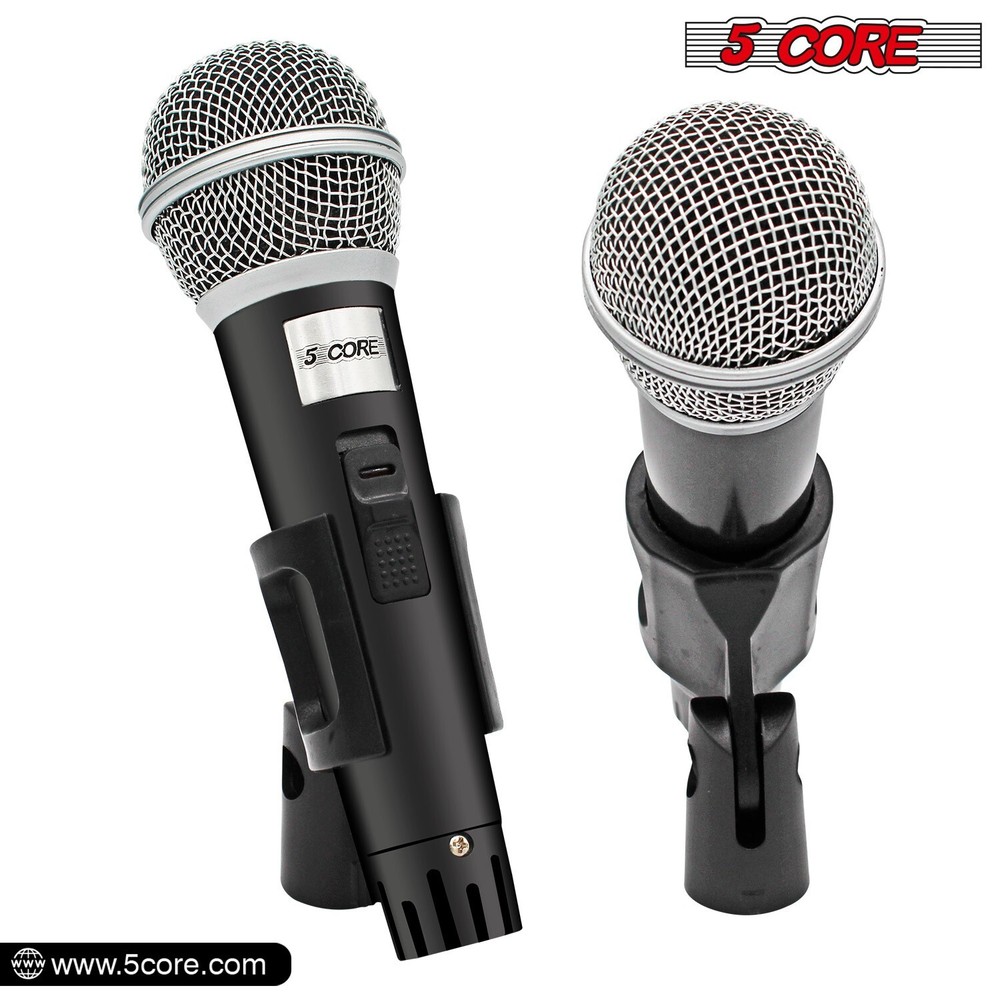 5Core Premium Vocal Dynamic Cardioid Handheld Microphone Unidirectional Mic